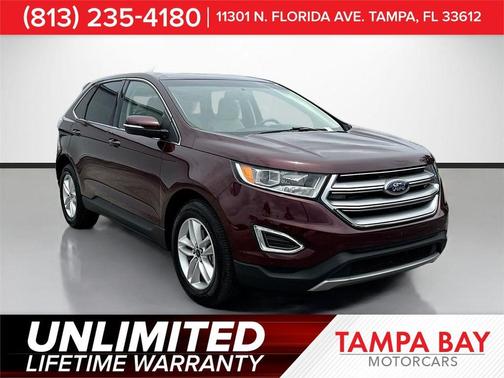 Burgundy Velvet Metallic Tinted Clearcoat 2017 Ford Edge SEL