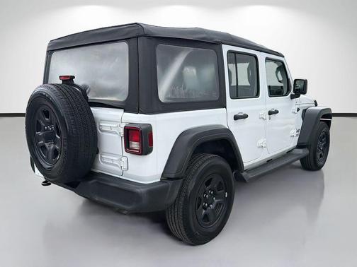 Bright White Clearcoat 2019 Jeep Wrangler Unlimited Sport