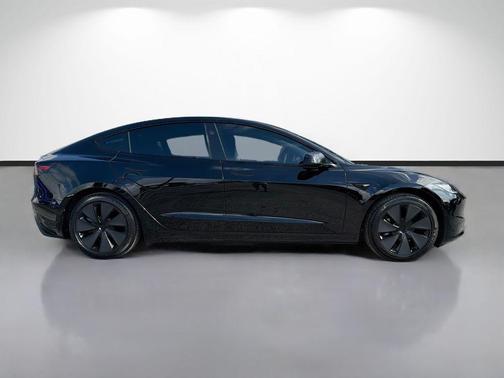 Black 2025 Tesla Model 3 Long Range