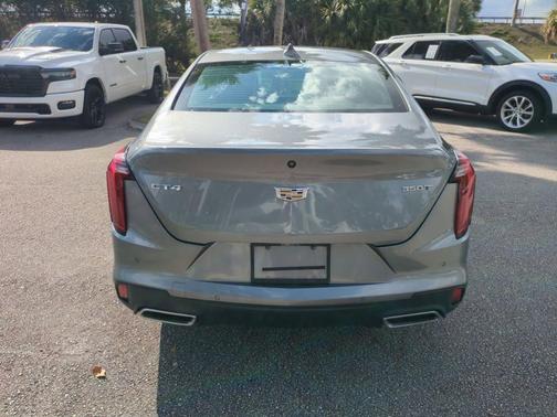 Satin Steel Metallic 2020 Cadillac CT4 Premium Luxury