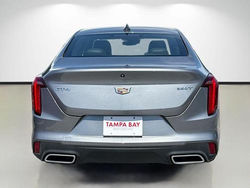 Satin Steel Metallic 2020 Cadillac CT4 Premium Luxury
