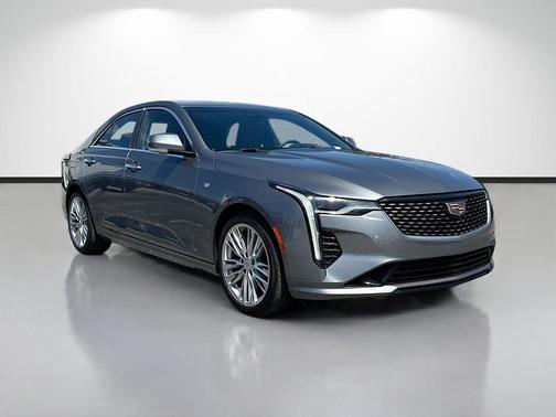 Satin Steel Metallic 2020 Cadillac CT4 Premium Luxury