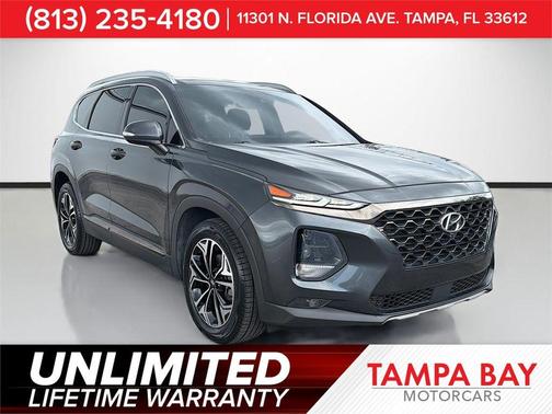 Portofino Gray 2020 Hyundai SANTA FE 2.0T Limited