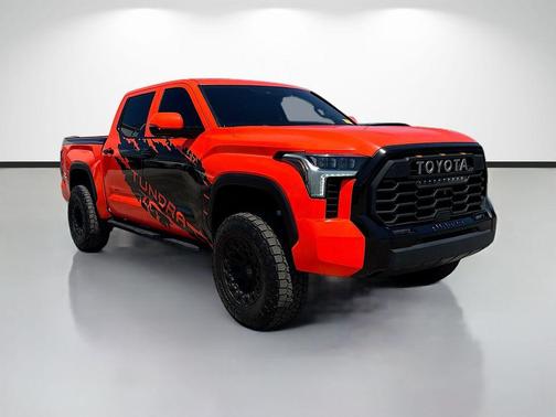 Orange 2022 Toyota Tundra Limited
