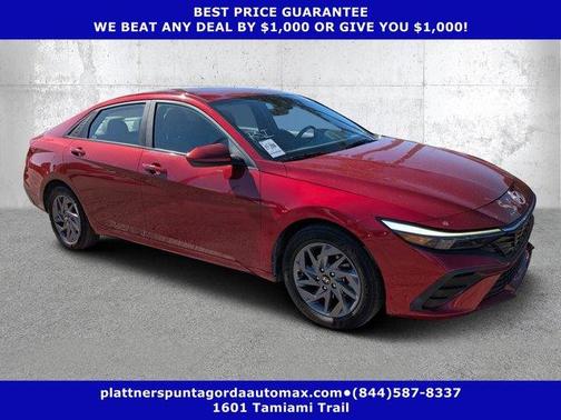 Red 2024 Hyundai ELANTRA SEL