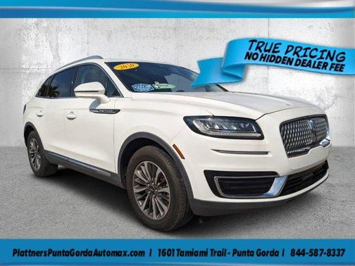 Pristine White 2020 Lincoln Nautilus Standard