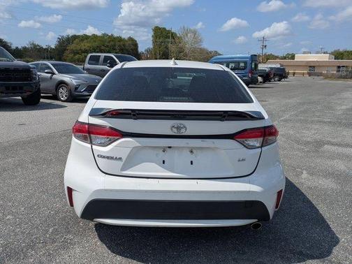 Super White 2021 Toyota Corolla LE