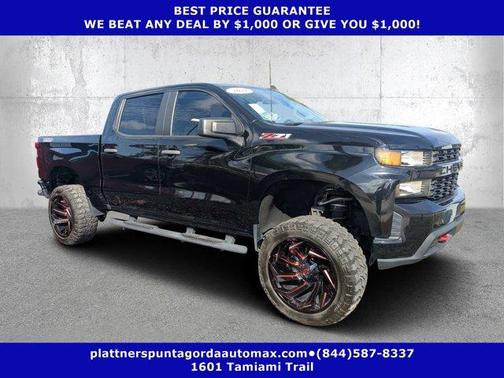 Black 2021 Chevrolet Silverado 1500 Custom Trail Boss