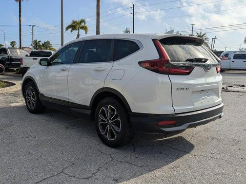 White 2021 Honda CR-V EX