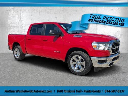 Flame Red Clearcoat 2022 RAM 1500 Big Horn