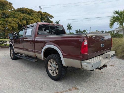 Red 2010 Ford F-350 Super Duty