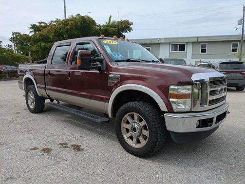 Red 2010 Ford F-350 Super Duty