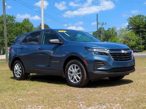 Lakeshore Blue Metallic 2024 Chevrolet Equinox LS
