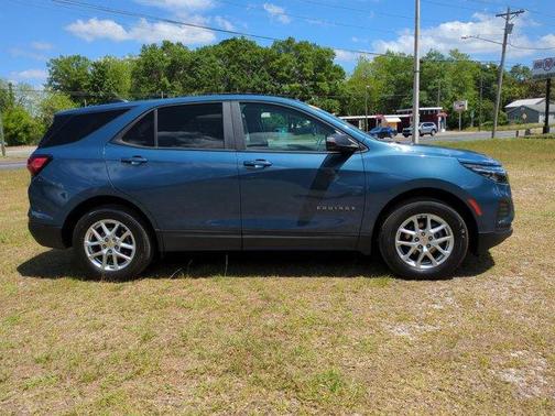 Lakeshore Blue Metallic 2024 Chevrolet Equinox LS