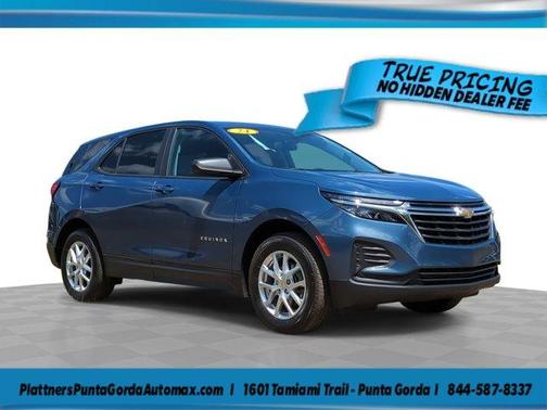 Lakeshore Blue Metallic 2024 Chevrolet Equinox LS