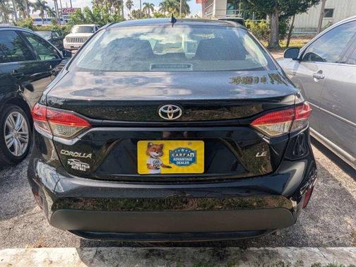 Black Sand Pearl 2022 Toyota Corolla LE