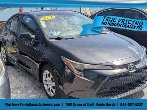 Black Sand Pearl 2022 Toyota Corolla LE