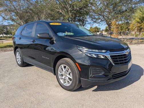 Mosaic Black Metallic 2024 Chevrolet Equinox LS