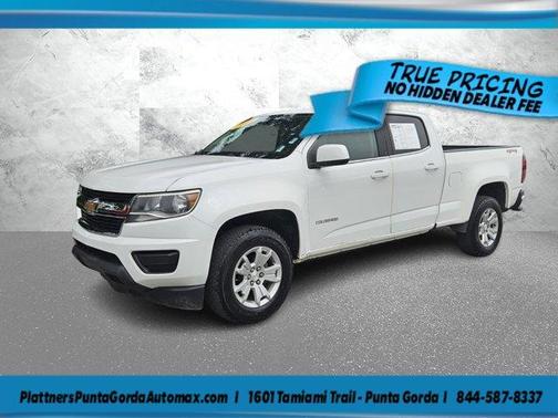 Summit White 2019 Chevrolet Colorado LT