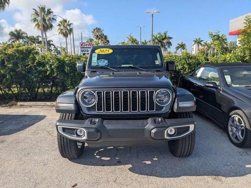 Granite Crystal Clearcoat Metallic 2025 Jeep Wrangler 4xe Sahara