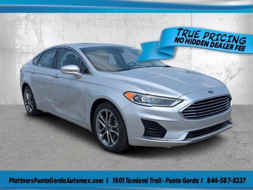 Ingot Silver Metallic 2019 Ford Fusion SEL