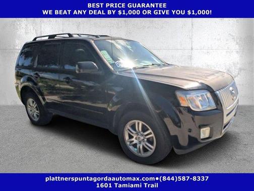 Black 2010 Mercury Mariner Premier
