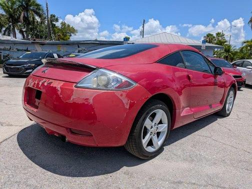 Red 2007 Mitsubishi Eclipse GS