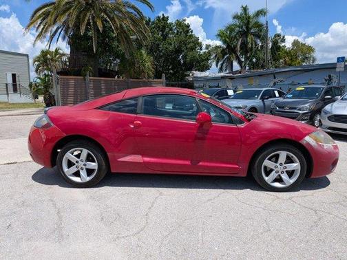 Red 2007 Mitsubishi Eclipse GS