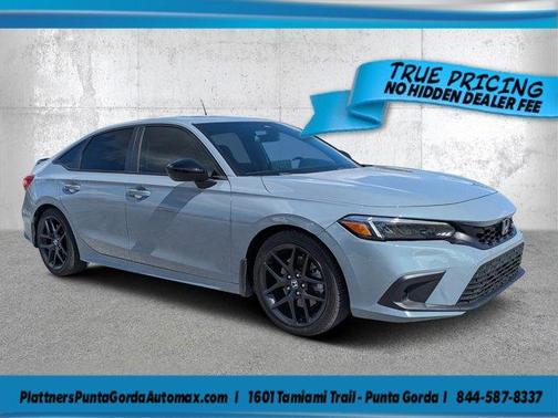 Silver 2023 Honda Civic Si Base
