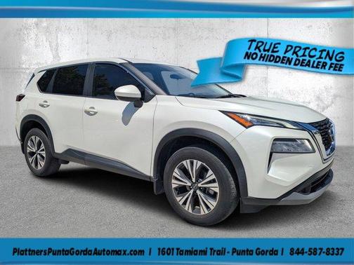 White 2023 Nissan Rogue SV