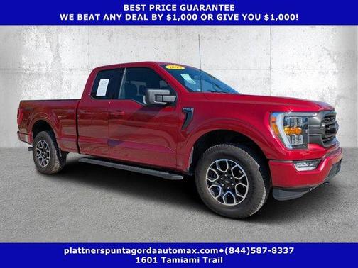 Race Red 2022 Ford F-150 XLT
