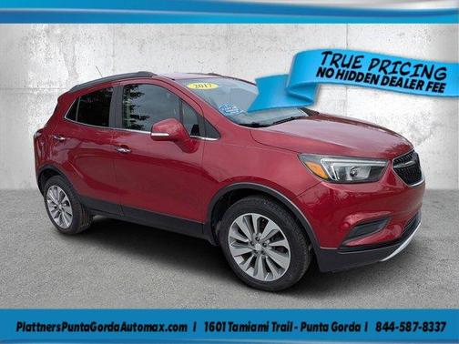 Winterberry Red Metallic 2017 Buick Encore Preferred
