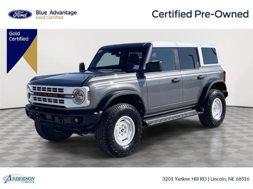 CARBONIZED GRAY METALLIC 2025 Ford Bronco HERITAGE EDITION