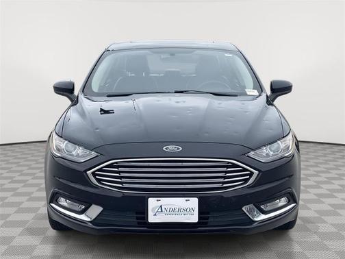 SHADOW BLACK 2017 Ford Fusion SE