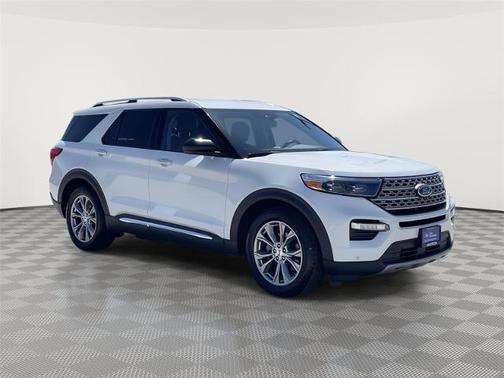 OXFORD WHITE 2022 Ford Explorer LIMITED