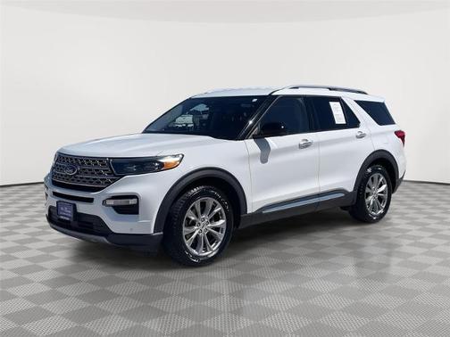 OXFORD WHITE 2022 Ford Explorer LIMITED