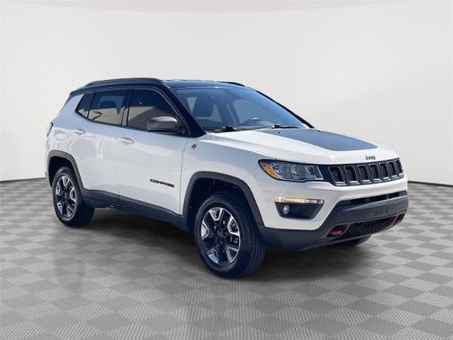 White Clearcoat 2018 Jeep Compass TRAILHAWK