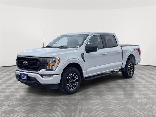 SPACE WHITE METALLIC 2021 Ford F-150 XLT