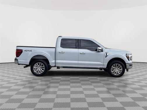 SPACE WHITE METALLIC 2025 Ford F-150 LARIAT