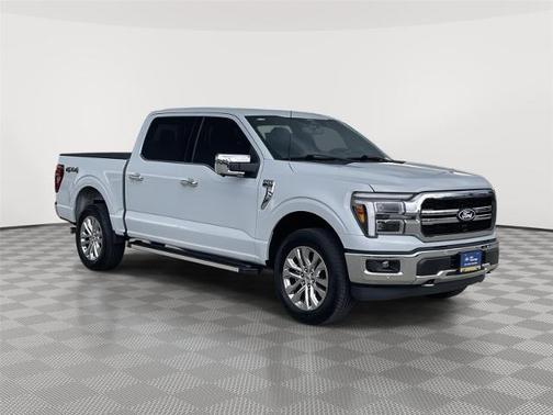 SPACE WHITE METALLIC 2025 Ford F-150 LARIAT