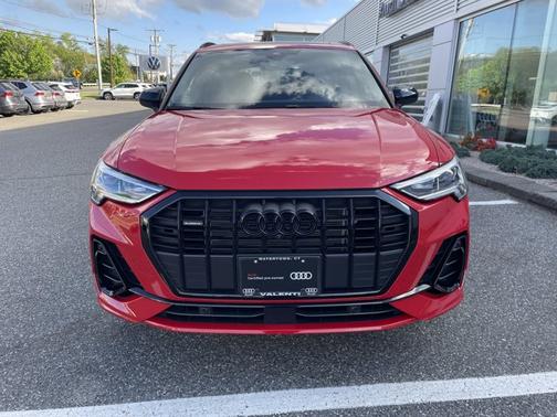 Progressive Red Metallic 2025 Audi Q3 S line Premium Plus
