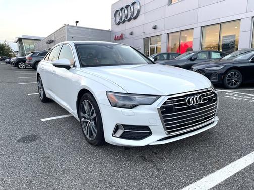White 2023 Audi A6 Premium