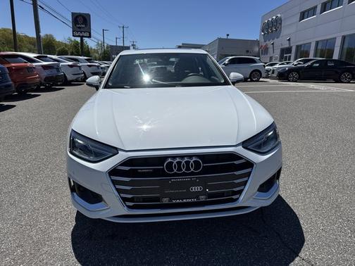 White 2021 Audi A4 Premium