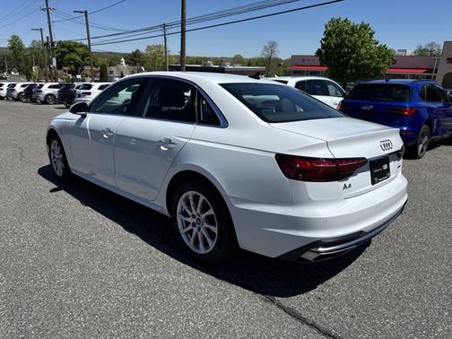 White 2021 Audi A4 Premium