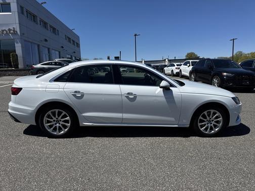 White 2021 Audi A4 Premium