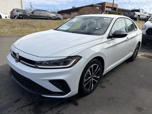 Pure White 2026 Volkswagen Jetta Sport