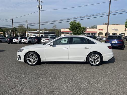 White 2024 Audi A4 S line Premium Plus