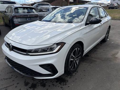 Pure White 2026 Volkswagen Jetta Sport