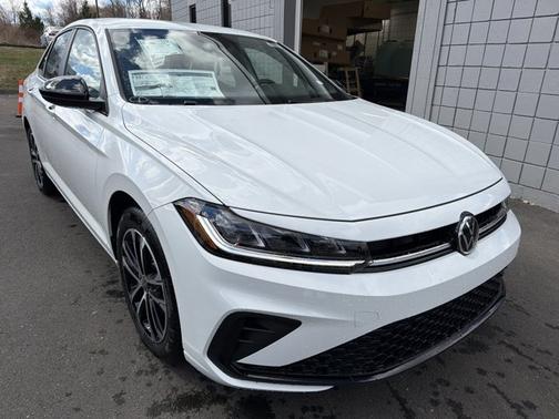 Pure White 2026 Volkswagen Jetta Sport