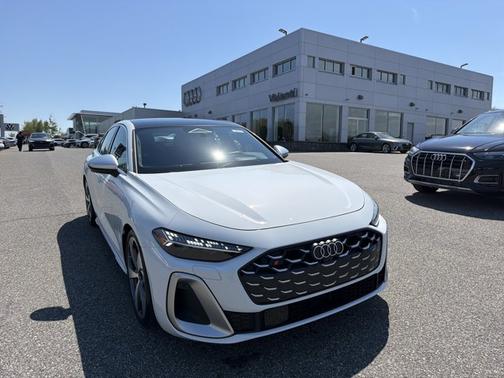GLACIER WHITE 2025 Audi S5 Premium Plus